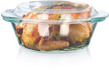 Vilde - Ovenschaal - Glas - Met Deksel
