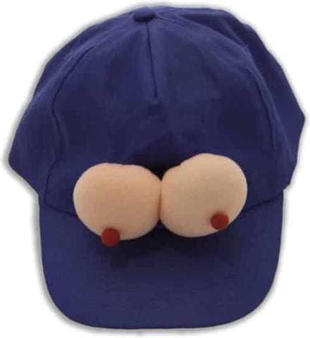 Blue Cap with Tits