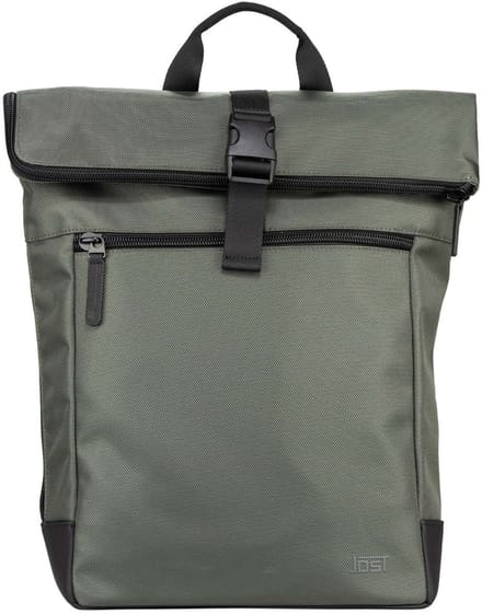 JOST laptop rugzak rugzak met laptopvak Balling Currier Backpack Olive olijfgroen