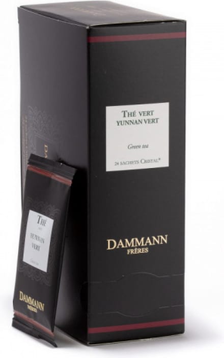 Dammann Frères - Yunnan Vert - 24 Crystal teabags - Groene Thee