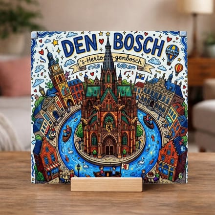 Stadstegel Den bosch Doodle Style