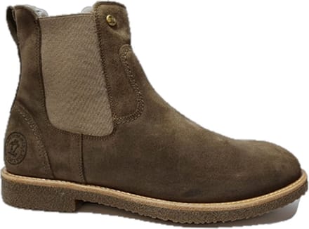 Panama Jack Chelsea Boots Garnock Igloo C11 Taupe Suède Vacht Gevoerd