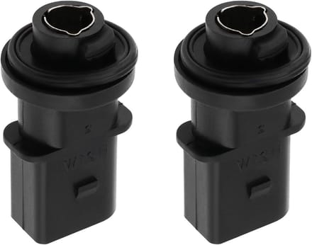 2Pcs Car Front Turn Signal Bulb Holder Indicator Light Bulb Holder 5C5953053 N10445602 Compatible with AUDI A5/S5 (2010-2011)