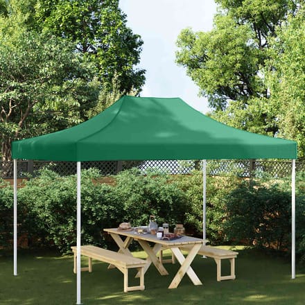 vidaXL - Partytentdak - 270 - g/m² - 4x3 - m - groen