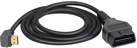 OBD2 Kabel - Diagnosekabel Tuner - Motor Diagnose - Directe Vervanging - 150 cm Lengte - Zwart