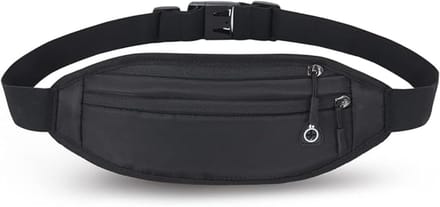 REN® Flipbelt - Hardloopriem - Running Belt - Zwart - 29cm x 13cm x 12cm