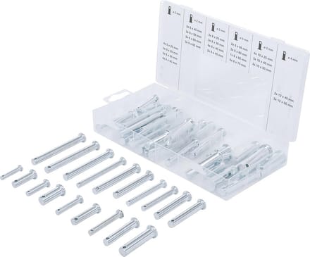 Assortiment Borgpennen - 60-delig Professioneel Gereedschap