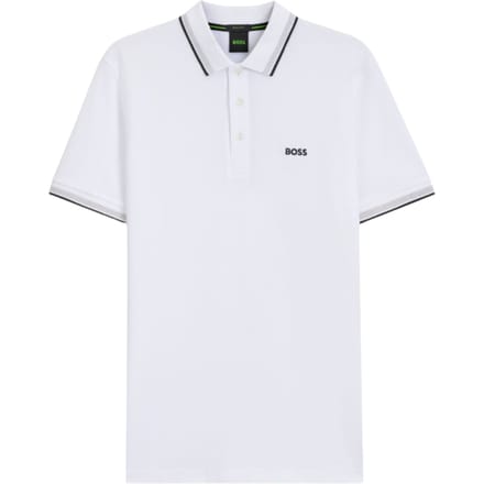 Regular fit poloshirt met labelstitching, model 'Paddy'