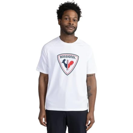 Rossignol Westweg Shield T-shirt Met Korte Mouwen Wit L Man