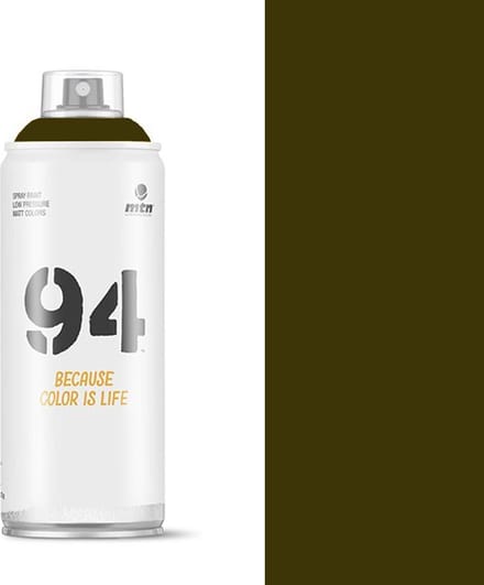 MTN94 Maya Green spuitverf - 400ml lage druk en matte afwerking