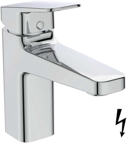 Ideal Standard CeraPlan - Wastafelkraan Grande met waste, chroom BD230AA