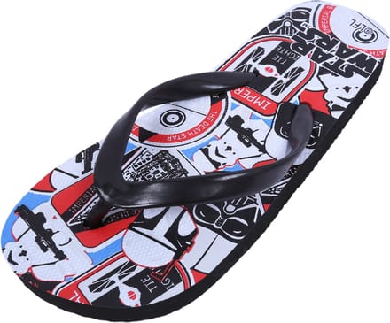 Zwart-witte Star Wars DISNEY teenslippers