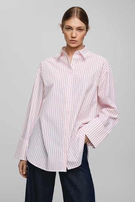 MSCH Copenhagen Mscherina Zenika Shirt Stp Dames - Jurken - Rood - Maat M/L