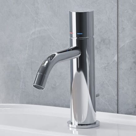 Steinkamp Living basin mixer, with drain set 62001CRST