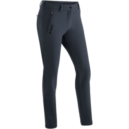 Maier Sports Helga Slim Stretchbroek Dames, graphite Maat DE 36 (Regular)