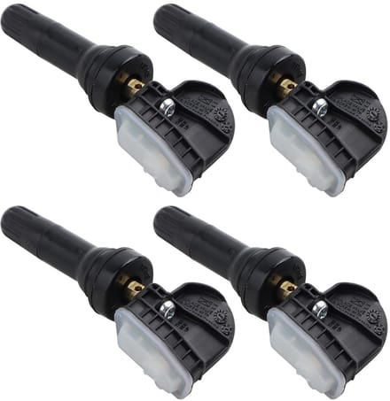Bandenspanningssensoren - TPMS Sensoren - Veilig Rijden - Set van 4 - 10.5x9x6 cm