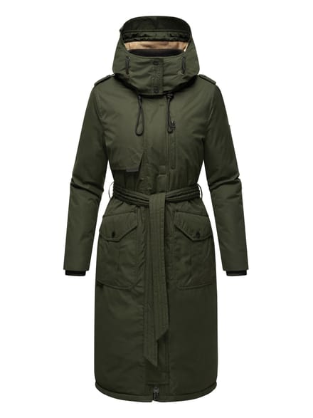 Navahoo dames winterjas Hokulanii – Lang & Licht Gewatteerd