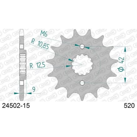 Tandwiel Afam 520