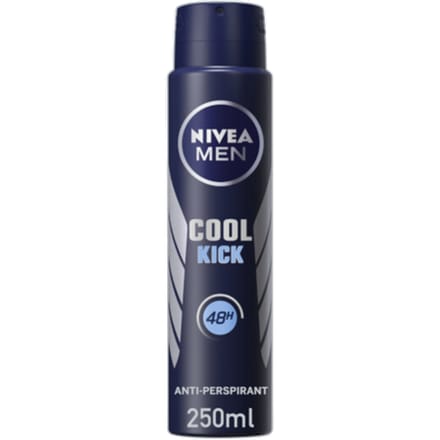 Nivea Men Cool Kick Anti-Perspirant Deodorant Spray – 250 ml