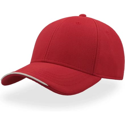 Atlantis Headwear Estoril Cap Recycled AT422 - Red - One size