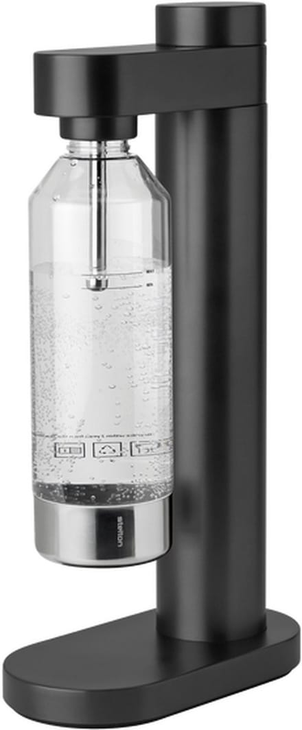 Stelton Brus - Sodawatermaker - Bruiswater - Carbonator - Zwart