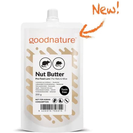 Goodnature lokstof pindakaas 200 gram