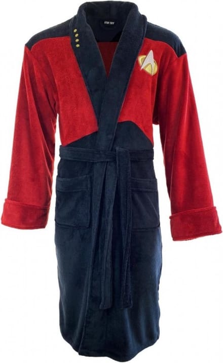 STAR TREK - Original Picard - Fleece Bathrobe
