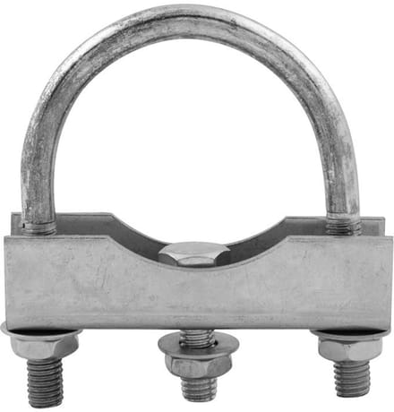 Neuswiel klemhouder - Voor 60/70 mm dissel - Losse buisklem