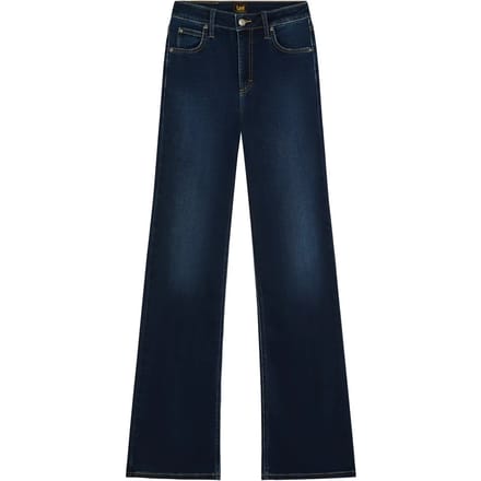 Lee - Lana - Dames Mid Rise Bootcut Jeans - Eternal Blue