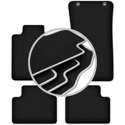 CARLUX-SILVER automatten voor: Alfa Romeo Giulia 2x4 (2WD) sedan (2016-)