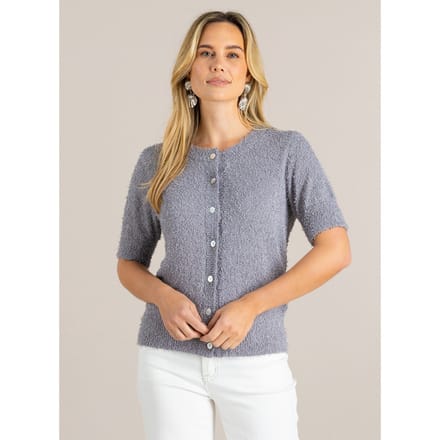 IVY BEAU Glena Tops - Grey - maat 44