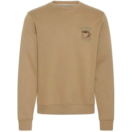 Sweatshirt met motiefstitching, model 'HIFOLO'