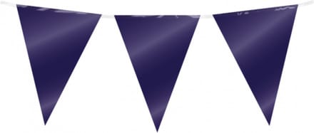 Vlaggenlijn Folie Donkerblauw - 10 meter
