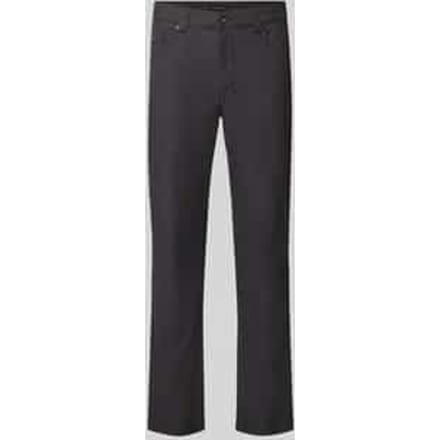straight fit broek van katoenmix model 'Yarn'
