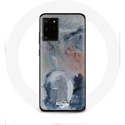 Hoesje voor Samsung Galaxy S11 Plus Grijze abstracte textuurachtergrond