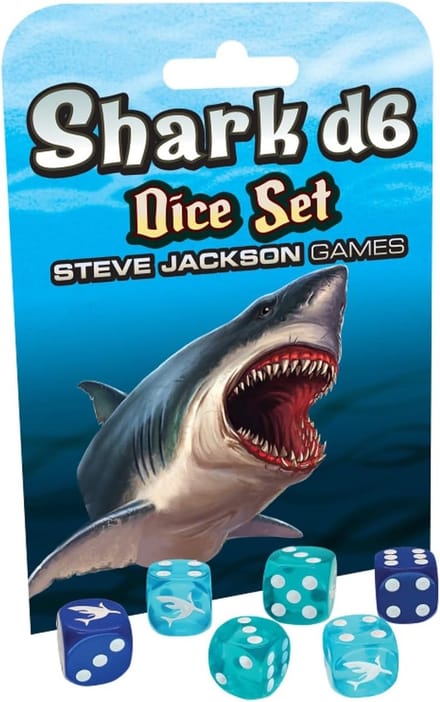 Shark D6 Dice Set - Steve Jackson Games