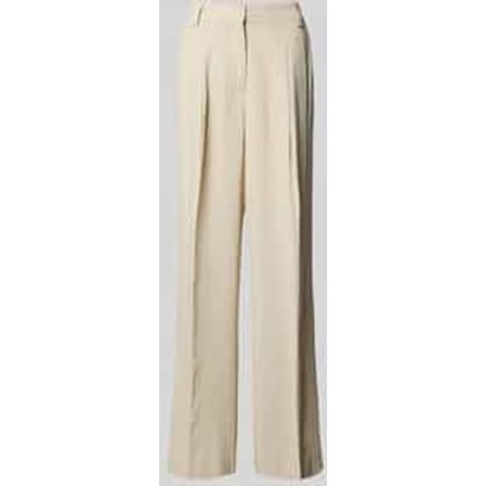 Stoffen broek met achterzak, model 'Cristiana'