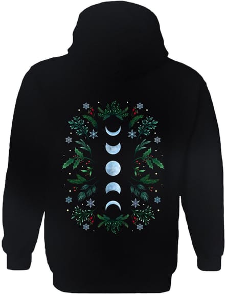 Moonlight Garden Festive The Coloured House Hoodie M