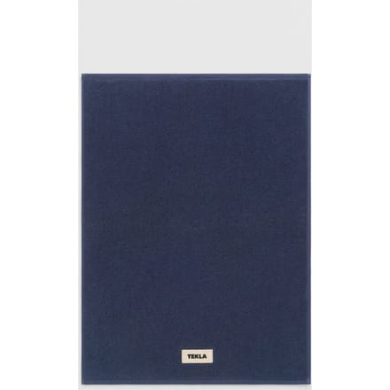 Tekla Unisex Bath Mat Navy Taglia: 70X50 | Costumi da Bagno Outlet | Unisex | Blu