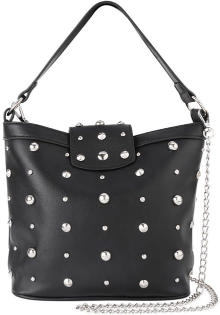 Crossbody tas - Zwart -Studs - PU-leer