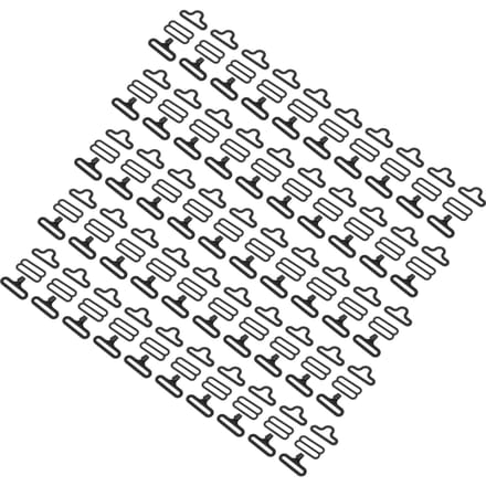50 sets metalen verstelbare vlinderdas hardware das clip haak sluiting stropdas riem gray