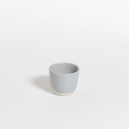 The Table atelier - espressokopje - Ø 6 - 65 cl - handgemaakt - grijs