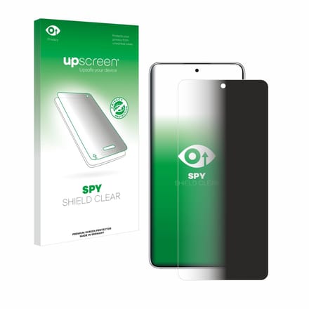 upscreen - privacy screenprotector voor Xiaomi Redmi Note 14 - Folie Beschermfolie Blauwlichtfilter