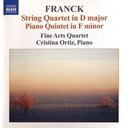 Fine Arts Quartet, Cristina Ortiz - Franck: String Quartet | Piano Quintet (CD)