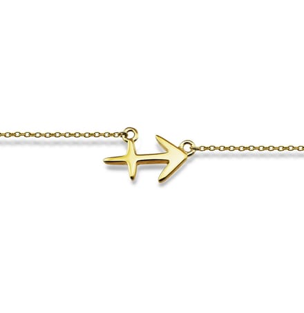 Boogschutter Armband Gold-plated Zodiac ZB012G