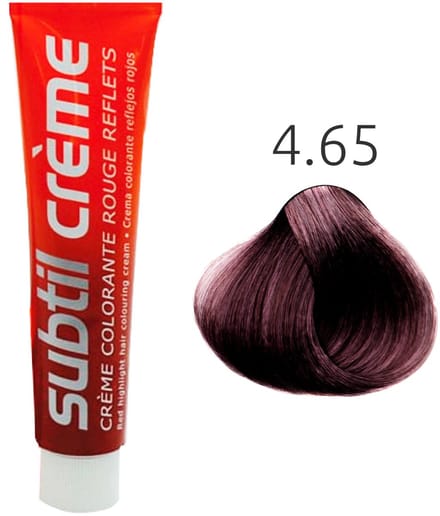 Subtil - Color - Crème Rouge Reflets - 4.65 Kastanje Rood Mahonie - 60 ml