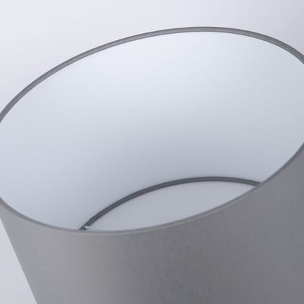 Uniqq Lampenkap stoffen grijs Ø 20 cm – 20 cm hoog