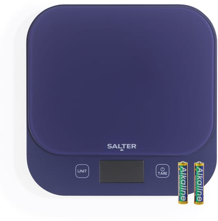 Salter British Bakes Digitale Keukenweegschaal Hoge Capaciteit Paars