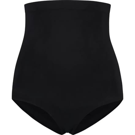 Bye Bra Soft Touch Seamless High Waist Brief, Black, S