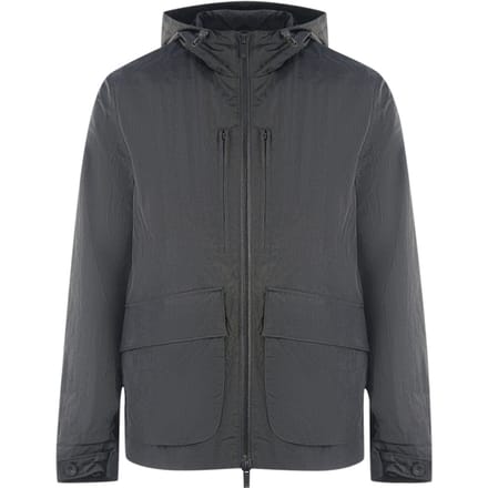 Lyle & Scott Plain Hooded Black Jacket